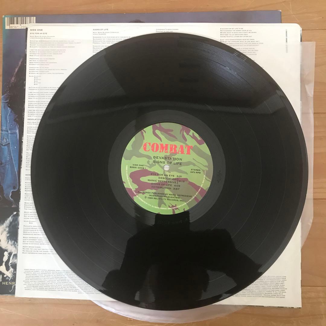Signs of Life ／DEVASTATION (L Pレコード盤)