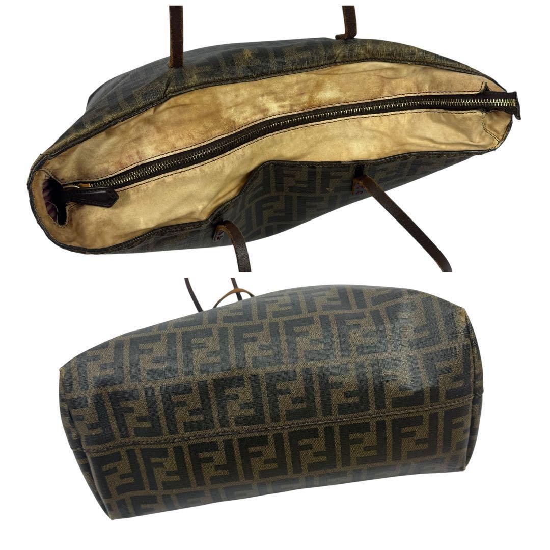 FENDI Zucca PVC Tote Bag Large Size - メルカリ