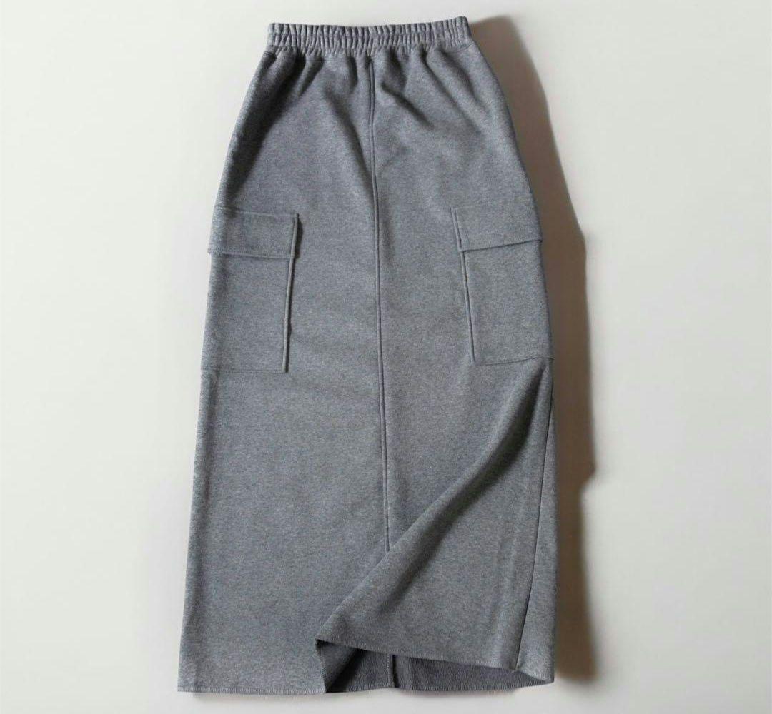 美品☆AP STUDIO ウォームスウェットカーゴスカート - メルカリ