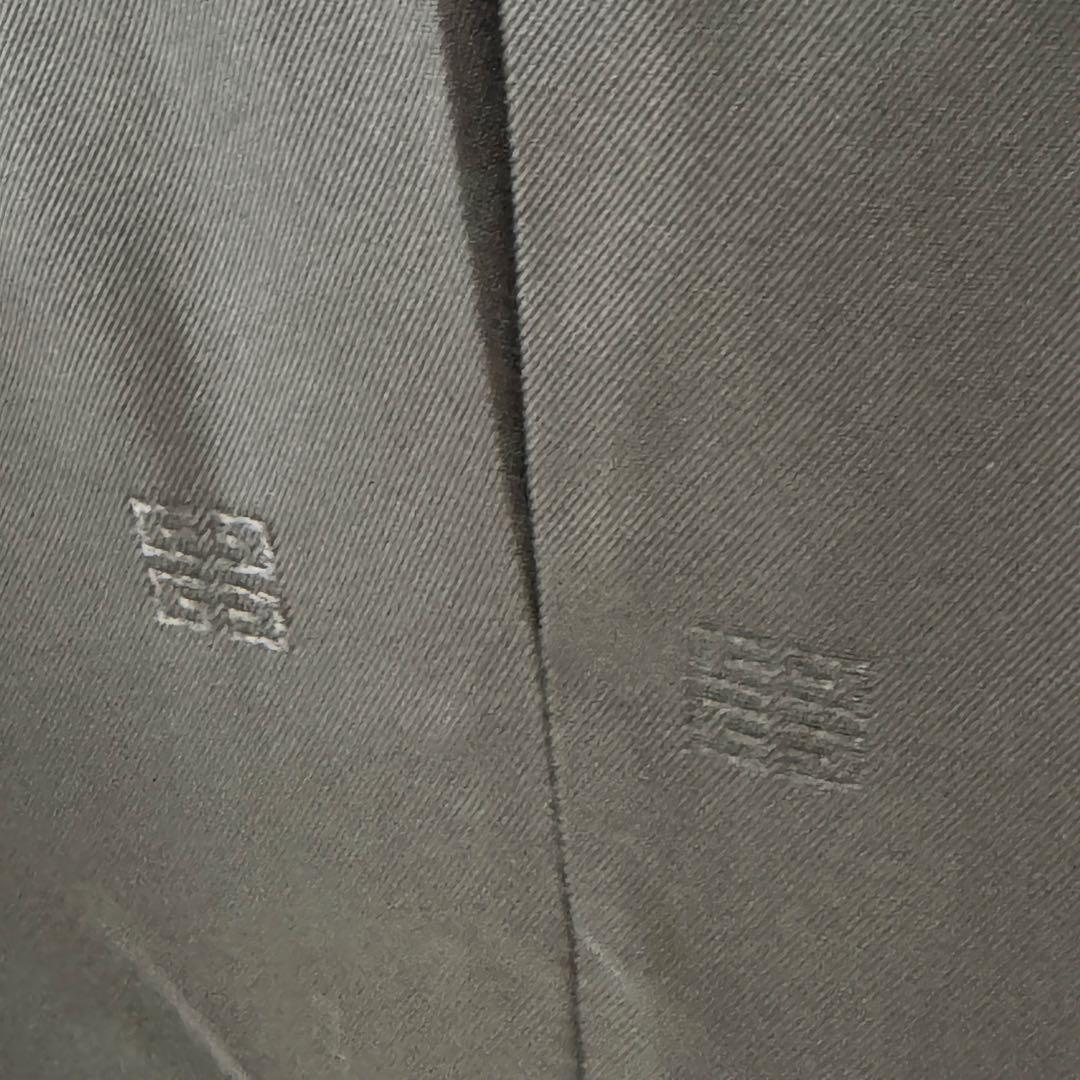 定価50万 ジバンシィ グレンチェック ロングコート 34 ハンガー