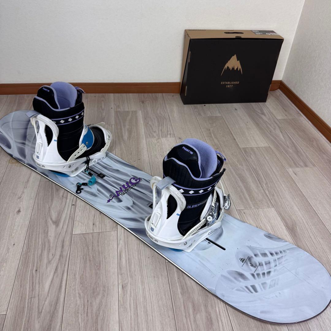 BURTON スノーボード 134cm ブーツ 23.5cm 三点セット