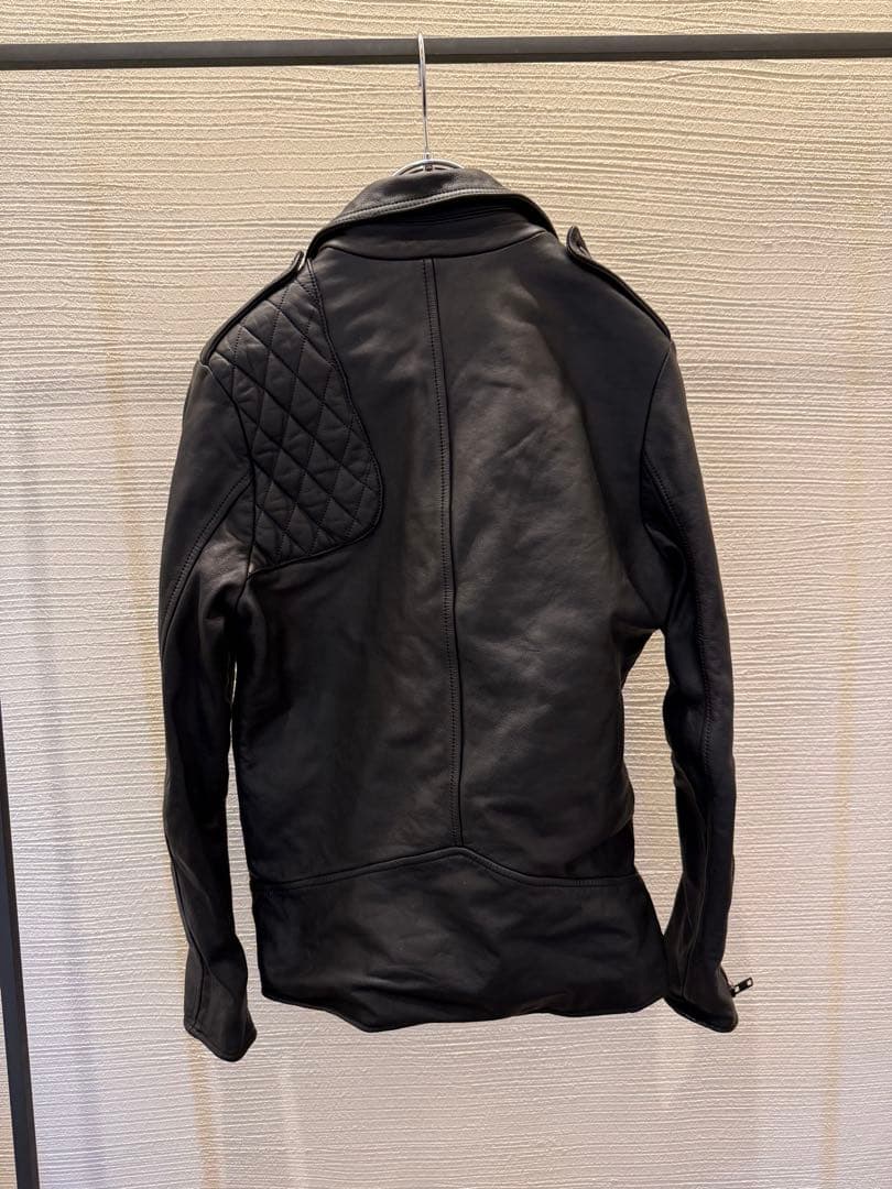 00s Japanese label leather biker jacket - メルカリ