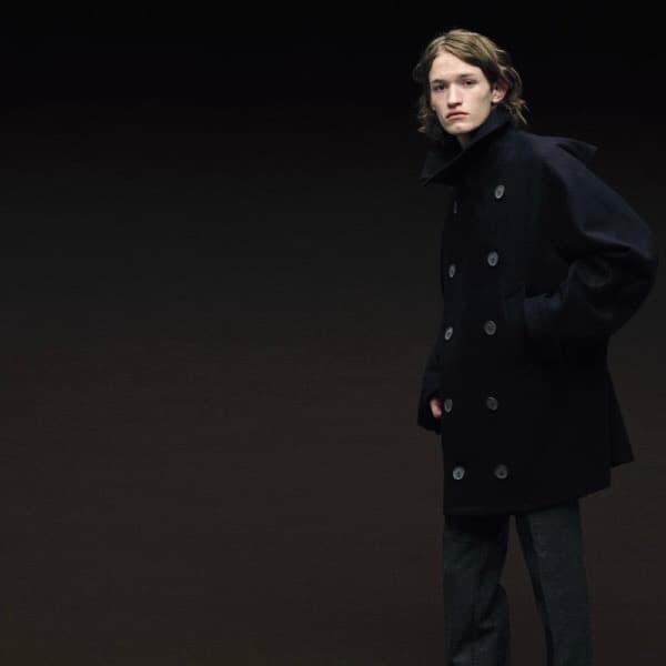 18aw kolor タスマニアメルトンWコート Pコート - メルカリ