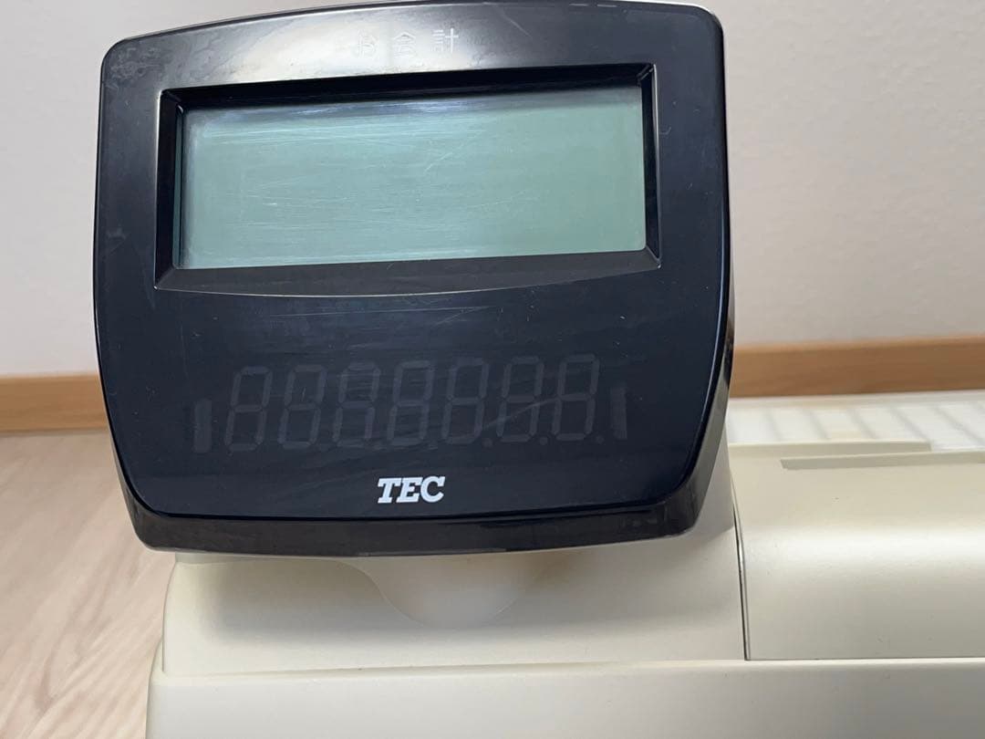 【動作OＫ】TEC 電子レジスター F S-1550 東芝テック -347-