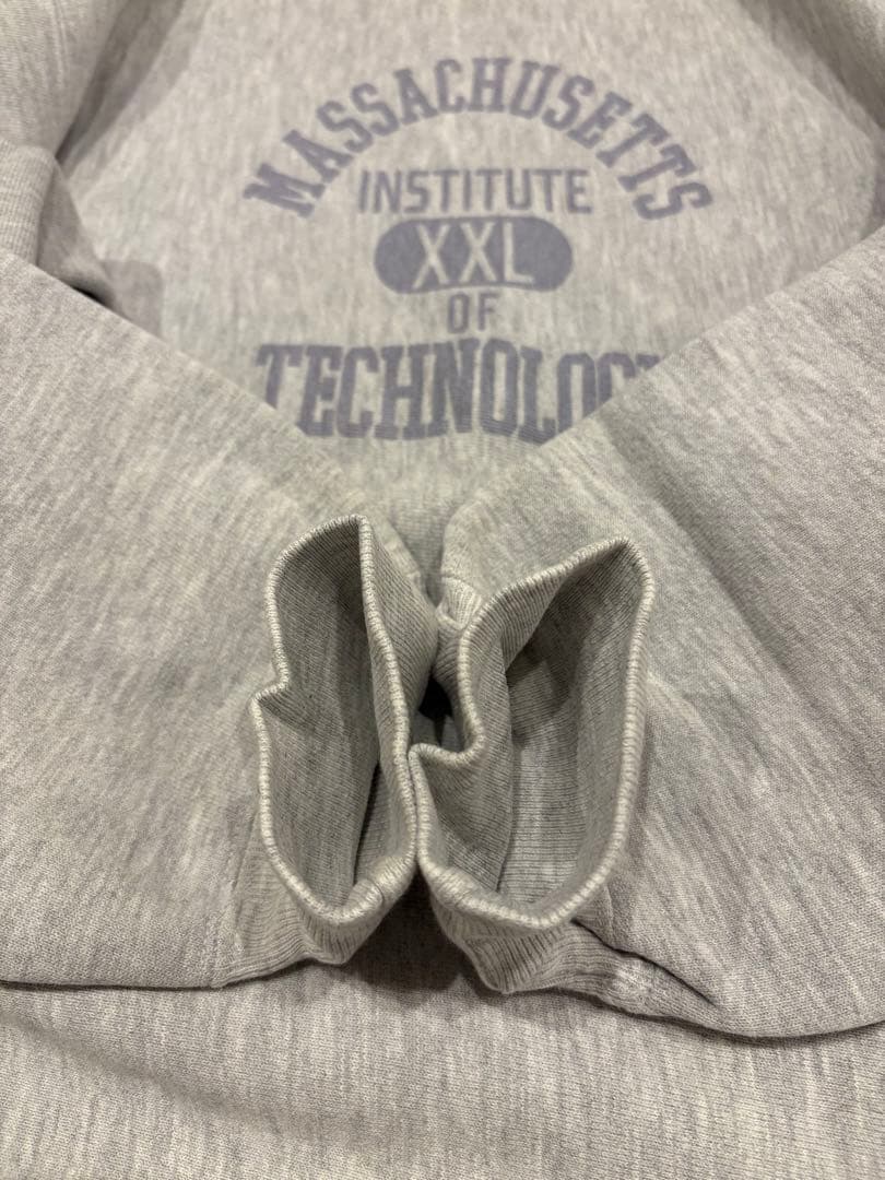 美品！激レア チャンピオンリバースウィーブ グレー 染み込み5段