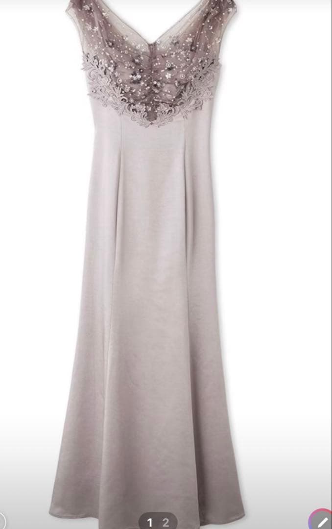 snidel SNIDEL エンブロイダリー ドレス ダークグレー サイズ0 - メルカリ