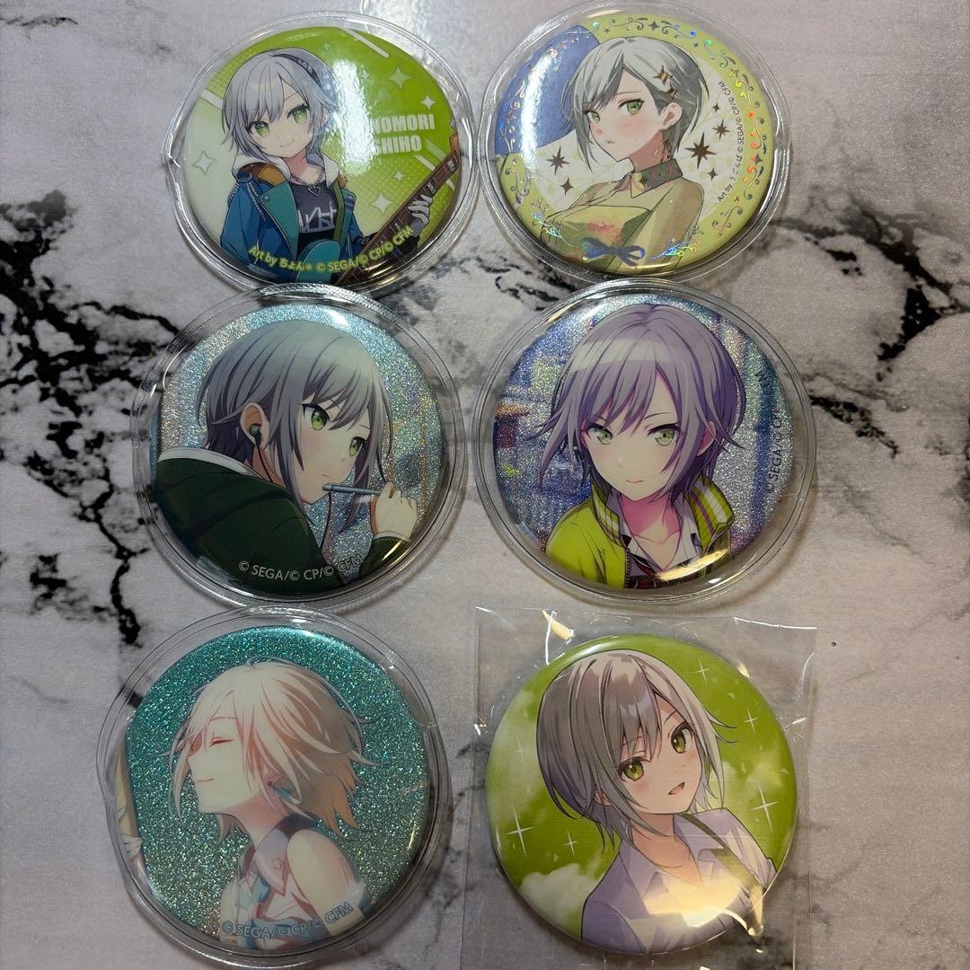 プロセカ 日野森志歩 缶バッジ - メルカリ