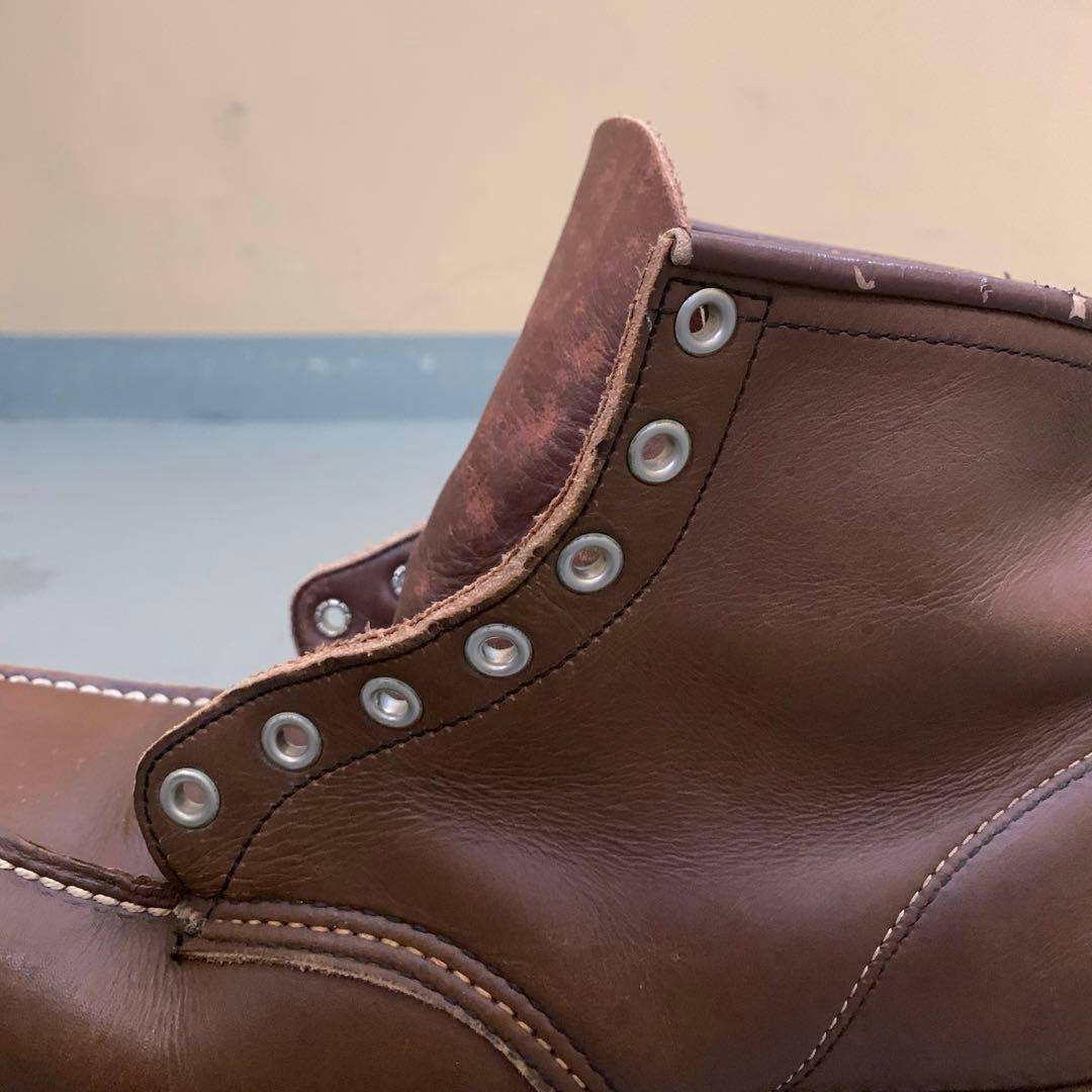 旧羽タグ カカトOK RED WING レッドウィング 8855 茶 7.5E