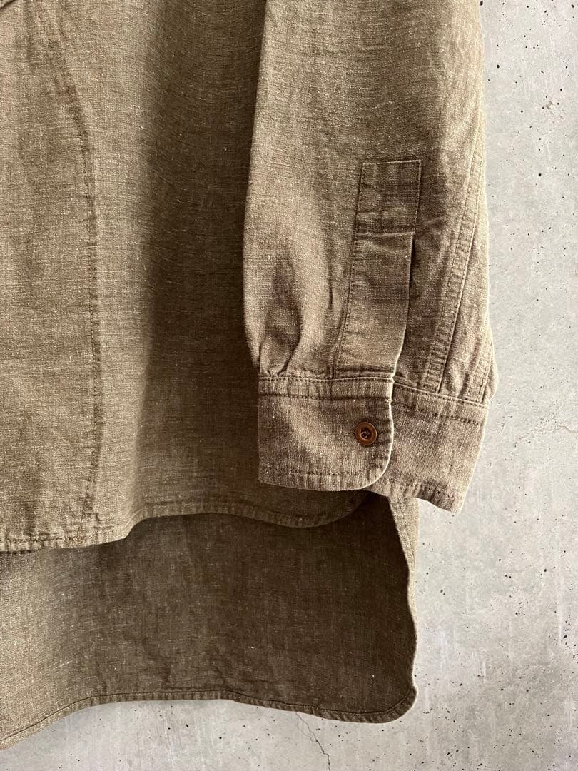 ナイジェルケーボン フレンチアーミーシャツ - メルカリ