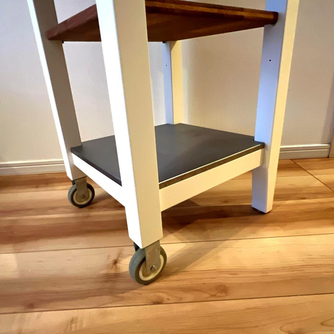 訳あり】IKEA 木製キッチンワゴン 引き出し付き - メルカリ