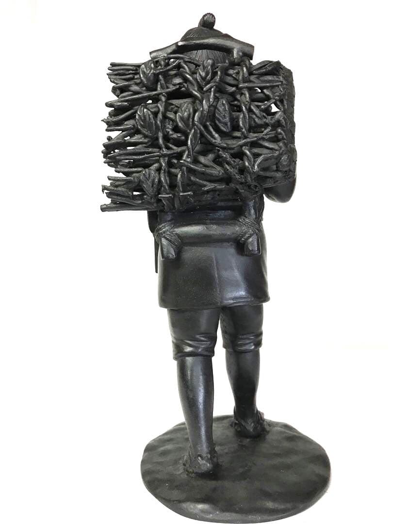 銅製:二宮金次郎像 - メルカリ