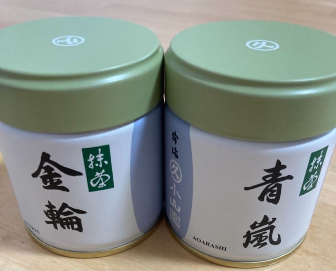 丸久小山園　抹茶 青嵐 金輪 40g 缶セット 抹茶 宇治 丸久小山園 金輪 40g 缶詰（きんりん） 濃茶 薄茶 茶道 京都