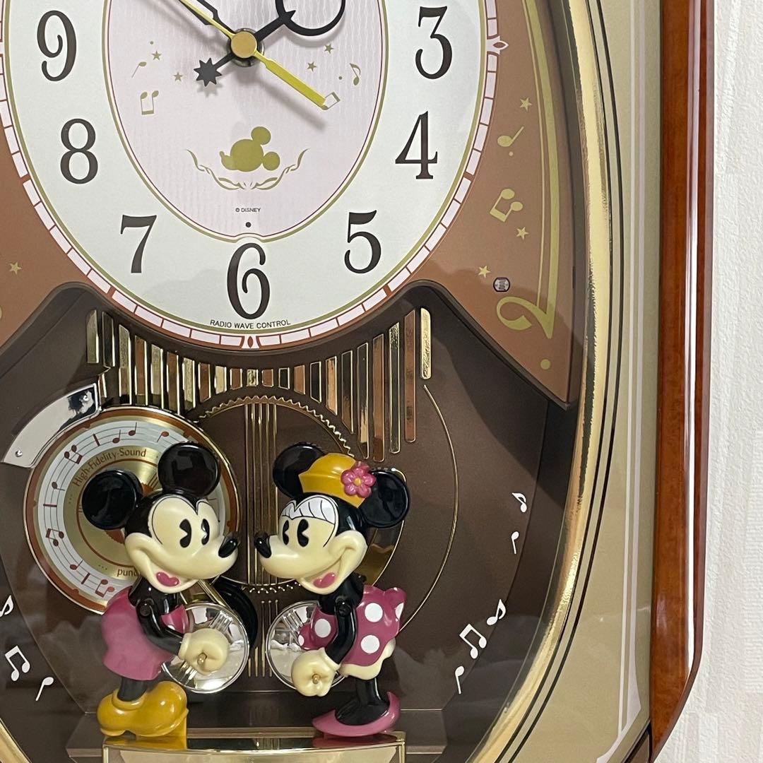 SEIKO セイコー ディズニー からくり メロディ 電波 壁掛け時計 - メルカリ