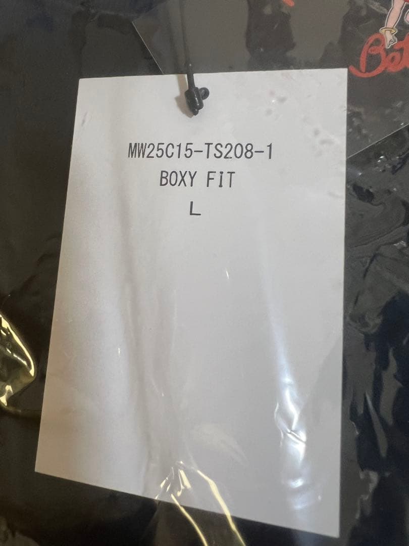 マスターマインドワールド× ベティ ダメージ加工 オーバーサイズ ロンT