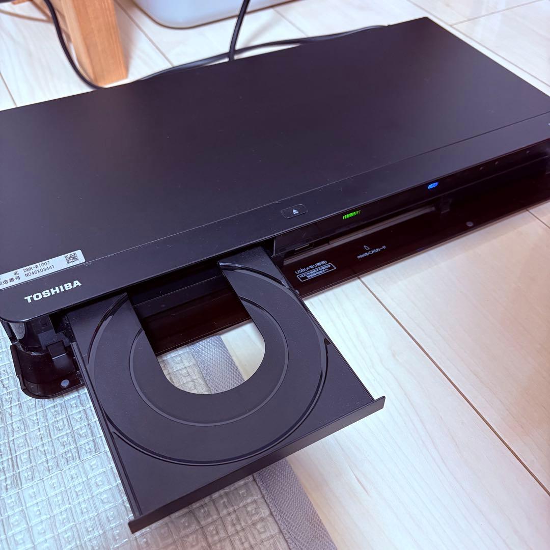 《極美品》TOSHIBA DBR-W1007 HDD&BDプレーヤー2017