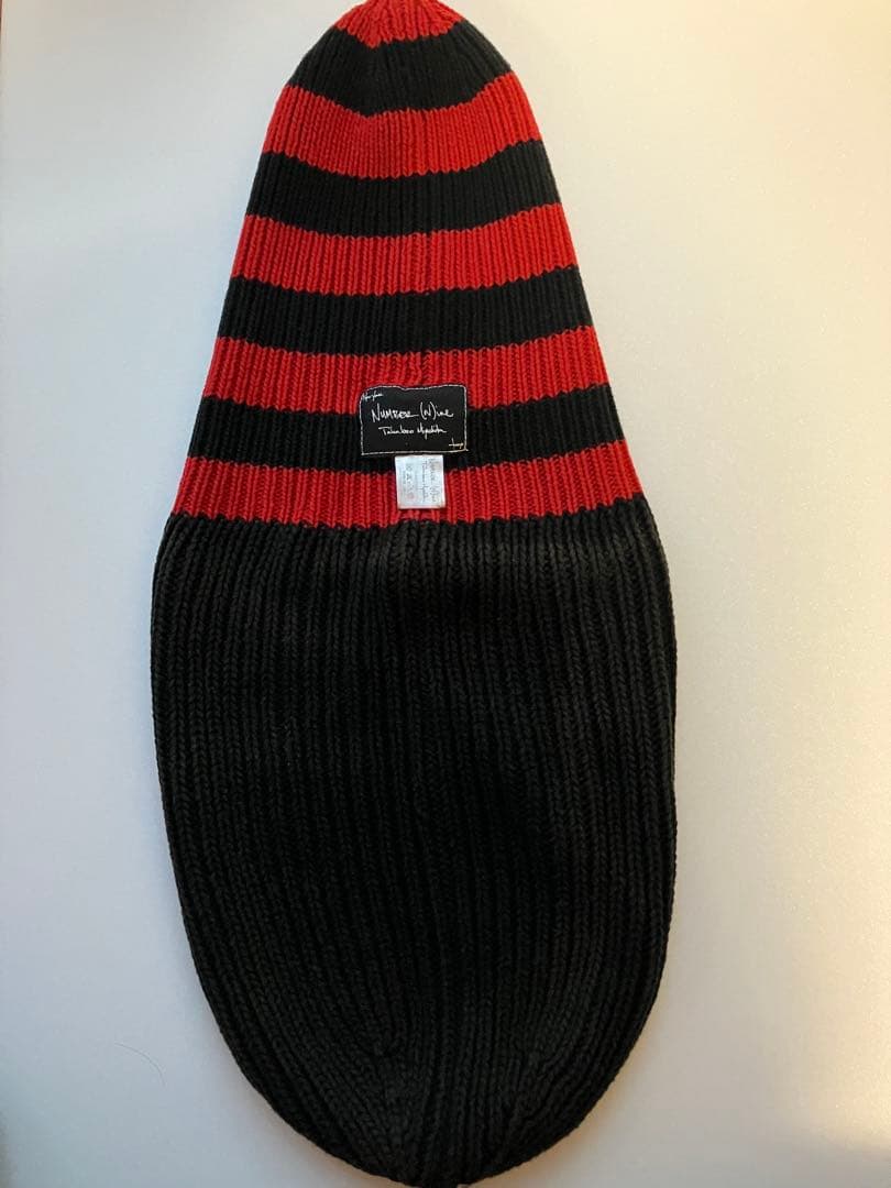 NUMBER(N)INE : 00s 03AW カート期 バルーンキャップ黒 赤 - メルカリ