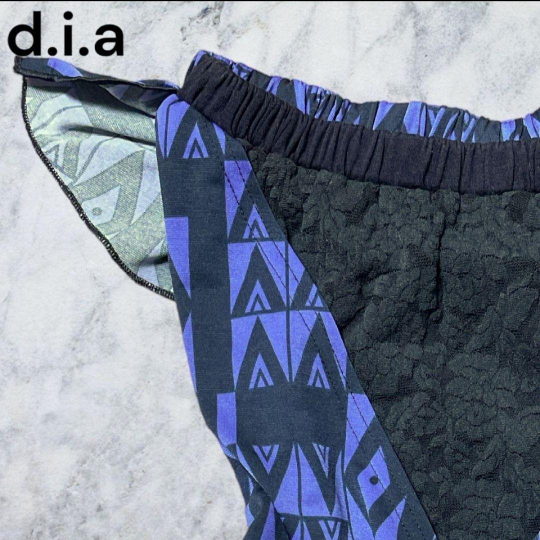 ♢ d.i.a ダイア ベアトップ 袖なし ギャル フリル 背中 レース