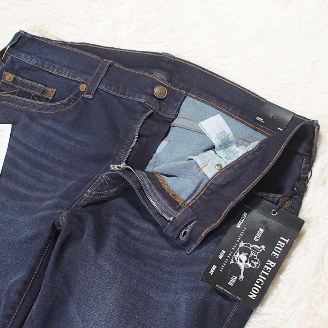 希少サイズ《TRUE RELIGION》ROCCO(W40)スキニー 加工