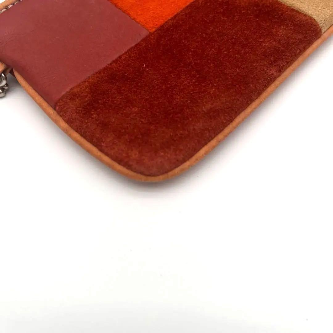 COACH マルチカラー パッチワークポーチ - メルカリ