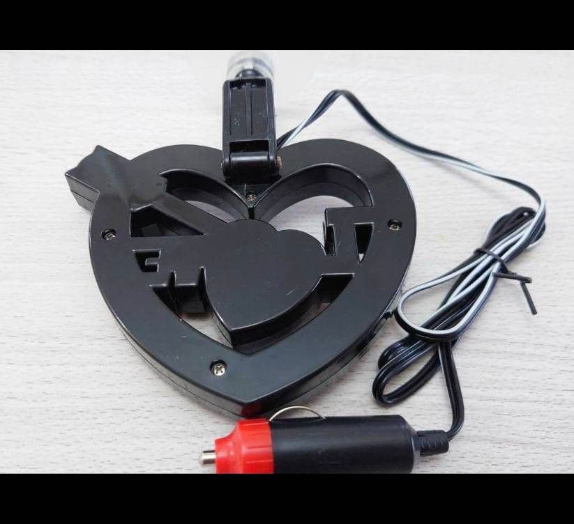 ラブ灯 ハート型ブラック 旧車 街道レーサー デコトラ LOVE灯 - メルカリ