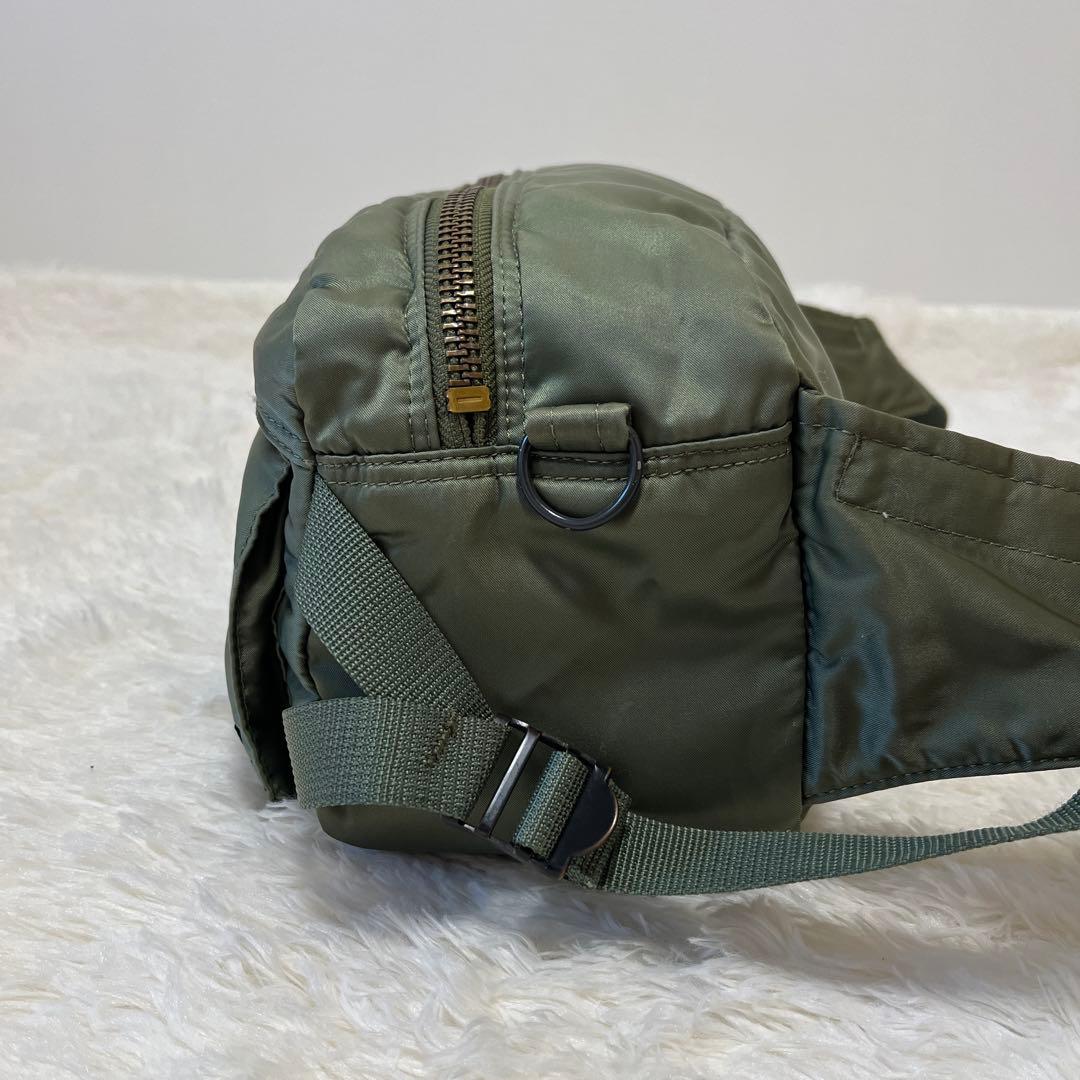 希少】ポーター タンカー ウエストバッグ セージグリーン カーキ
