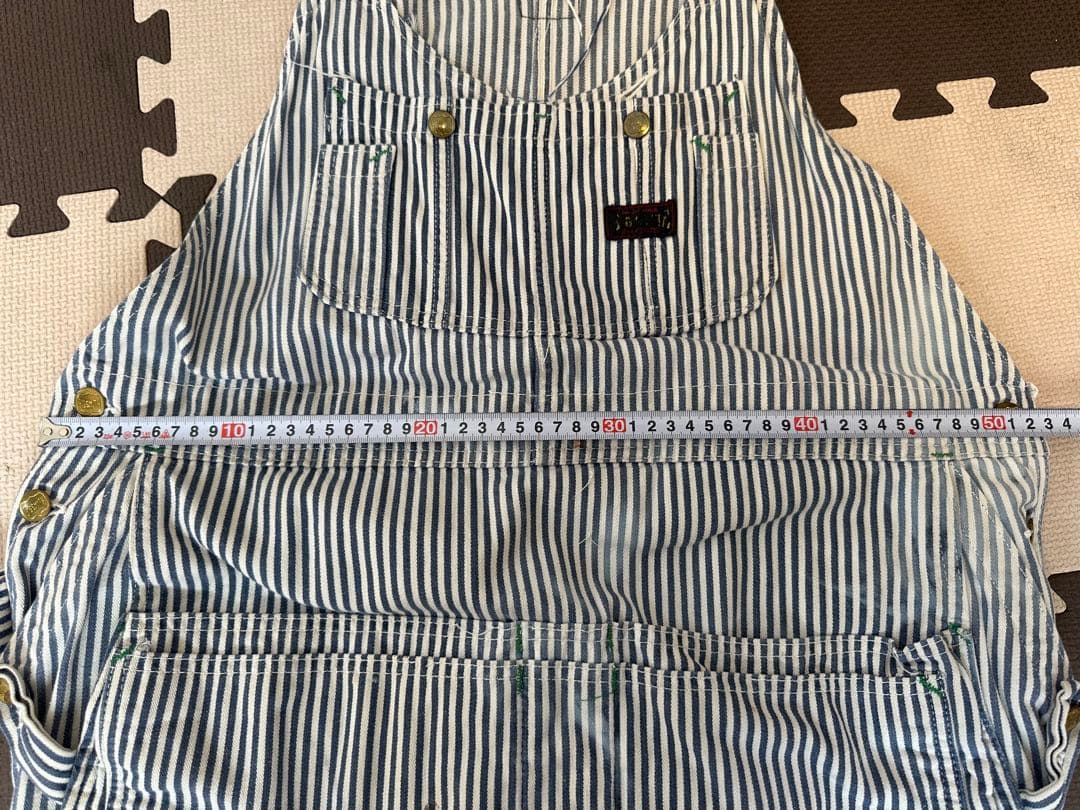 中*昌様 50s BIGSMITH エプロン付き オーバーオール ヒッコリー ダ