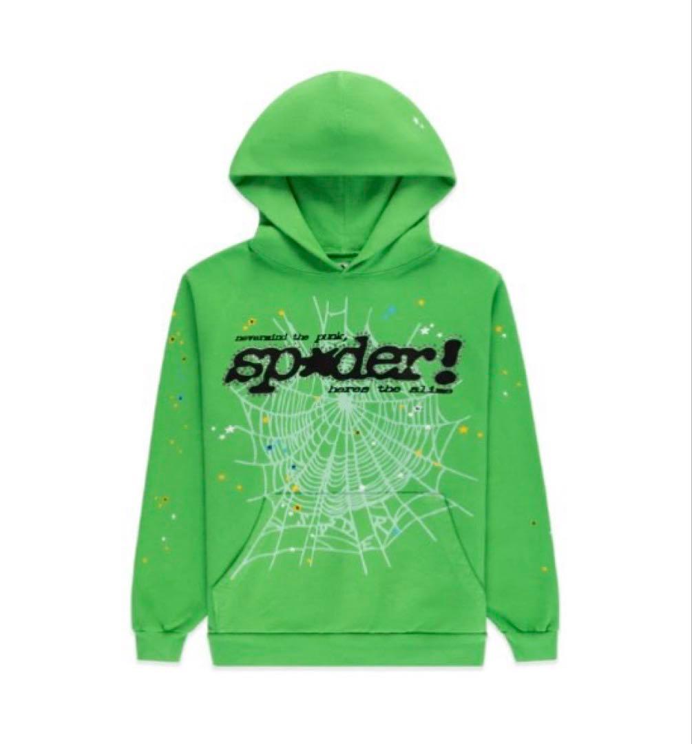 sp5der 2025 スパイダー パーカー XS - メルカリ