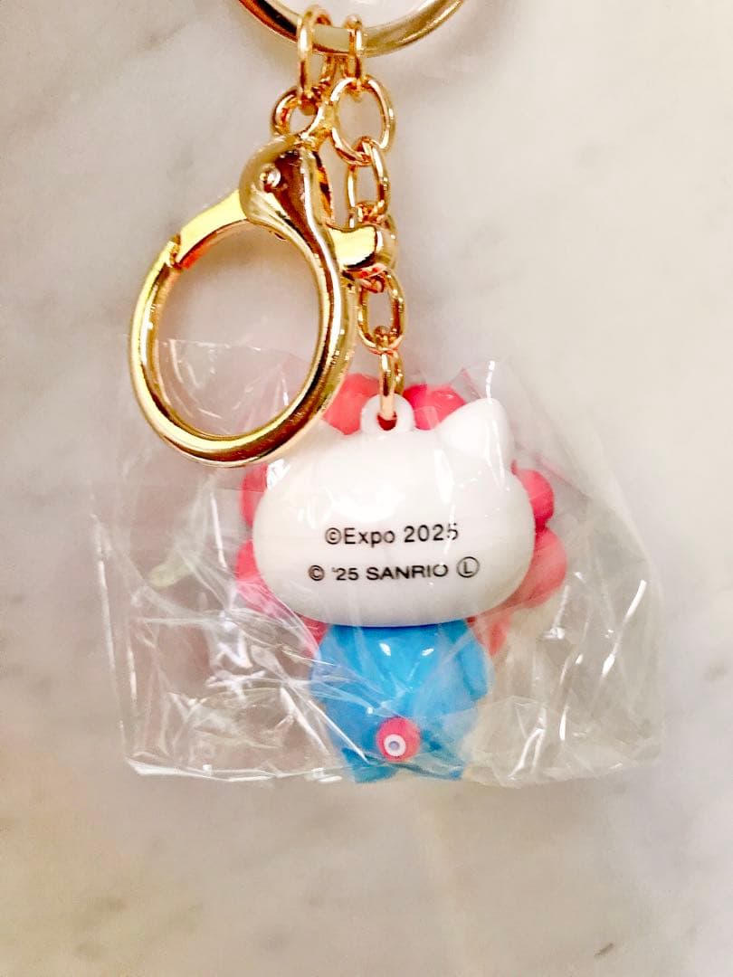 キティ パステル EXPO2025 ミャクミャク キーホルダー サンリオ 万博
