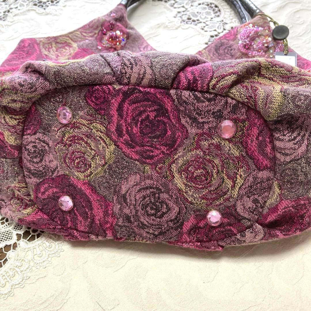 Think Bee! ネバーエンディングピンクローズ スパンコールビジュー