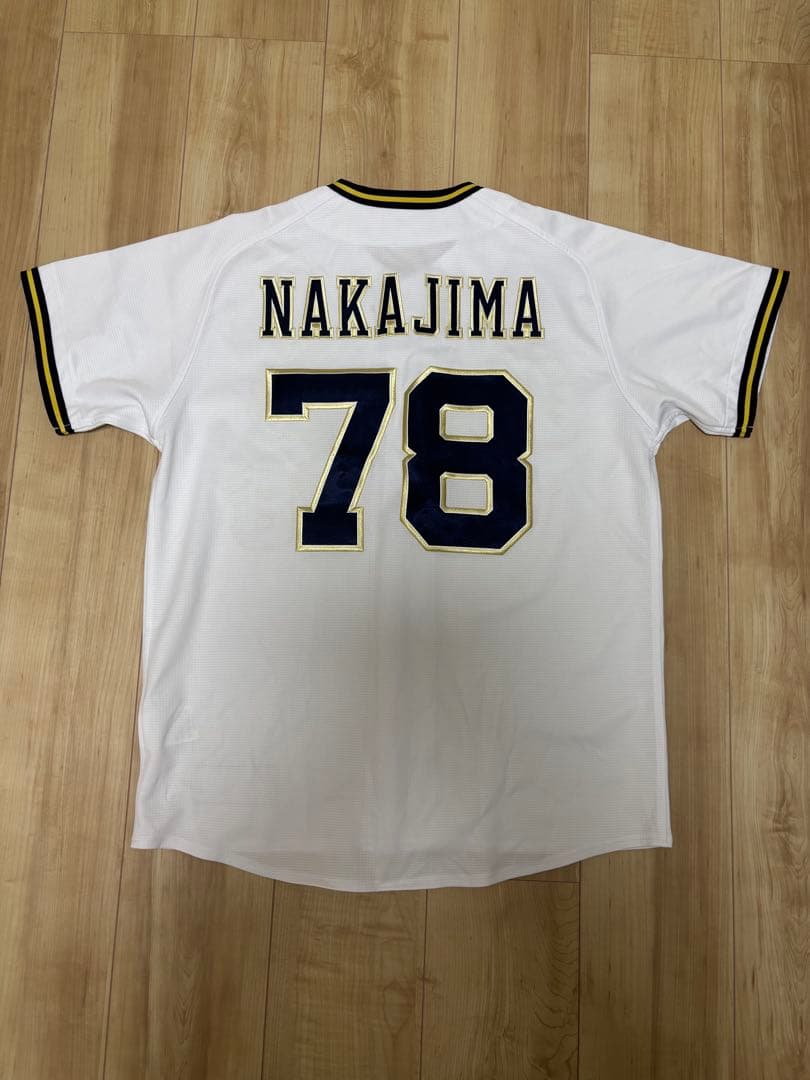 オリックス・バファローズ 中嶋聡 ユニフォーム M 送料無料 即決 タグ付新品 オリックス・ブルーウェーブ 中嶋聡選手