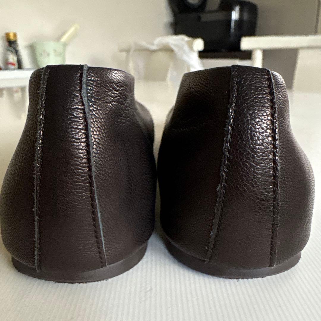 VIEILLE（ヴィエイユ）ゴートレザー パンプス 黒 36 23cm