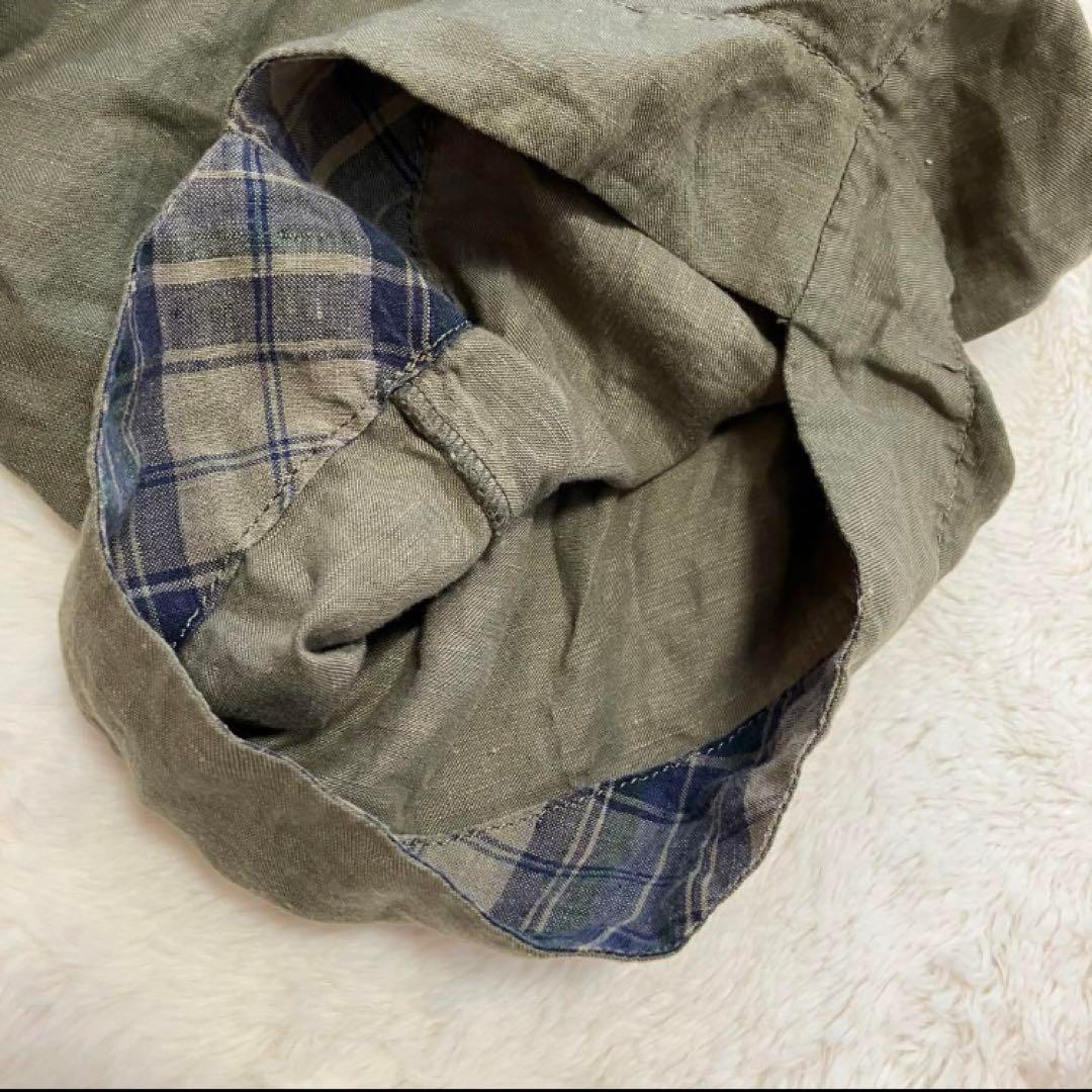 新品】 ヴィヴィアンウエストウッド リネン混 サルエルパンツ オーブ釦