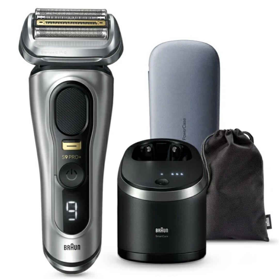 ブラウン 9 Pro+ 6in1自動洗浄器＆充電ケース付き 9577cc-V BRAUN ブラウン 充電式シェーバー シリーズ9Pro 9577CC 6in1全自動