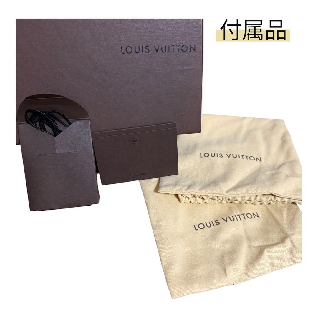 美品】ルイヴィトン レザーシューズ 23〜23.5cm 箱・保存袋付き - メルカリ