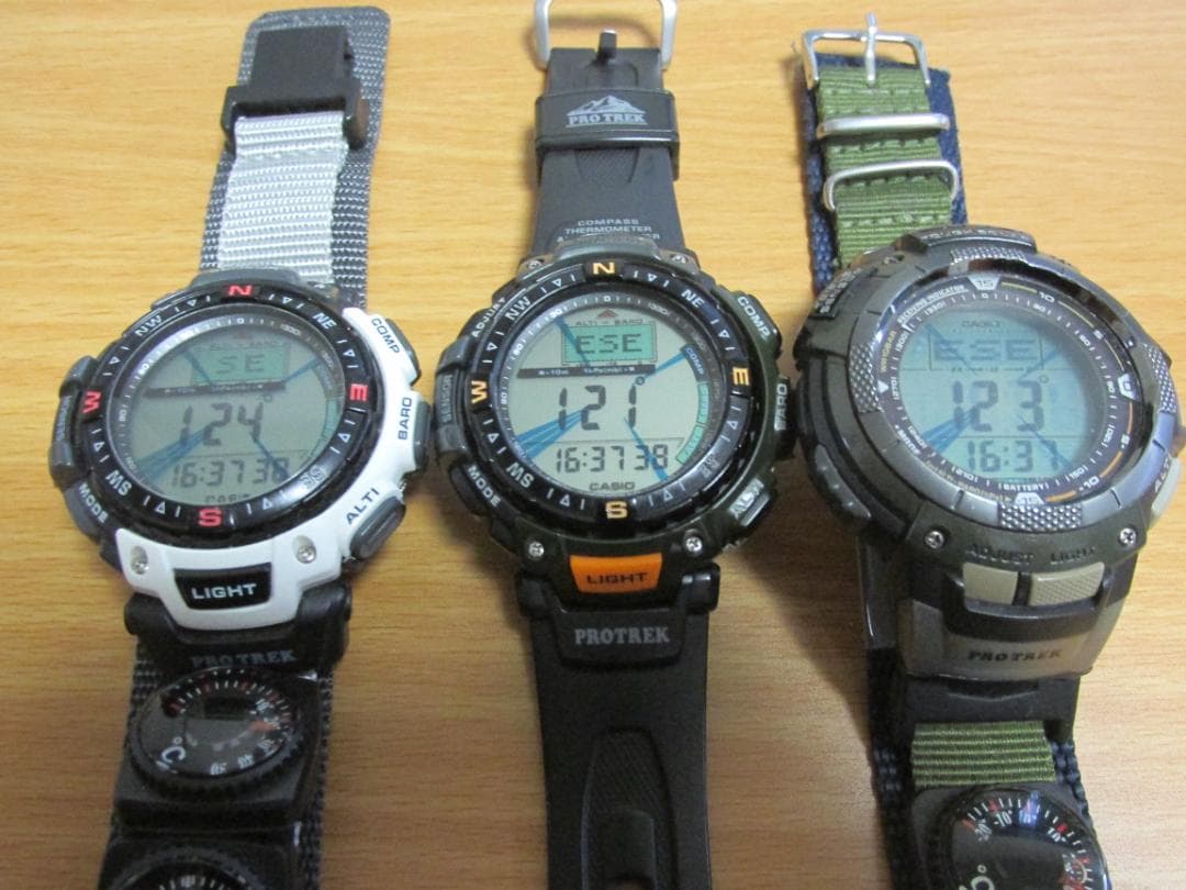 美品】プロトレック PRG-40 ⑳ アーミーグリーン - メルカリ