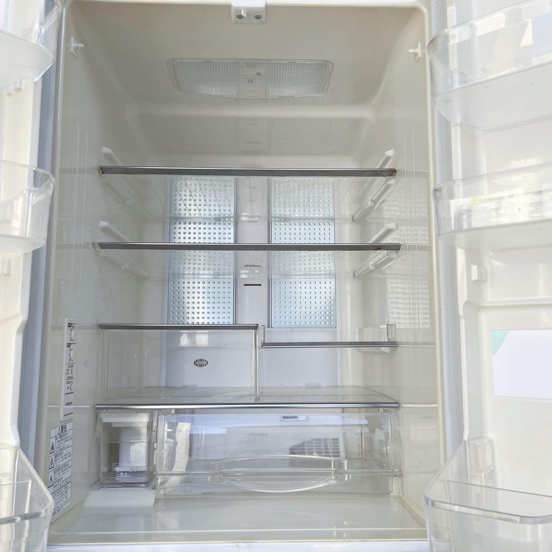66取付無料！完動品！高性能日立自動製氷付き おしゃれホワイト6ドア