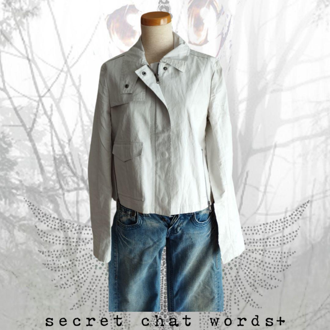 ✙˖y2k archive⌖ コーティングリネンライダースジャケット - メルカリ