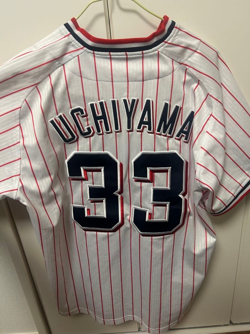 東京ヤクルトスワローズ 内山壮真選手 レプリカユニフォーム Mサイズ