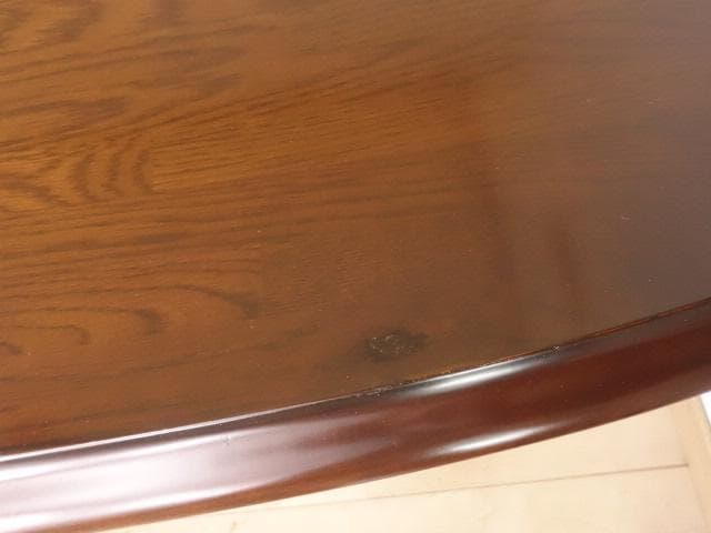 飛騨産業 ダイニングテーブル1500 アンティーク 天板のみ再塗装 USED