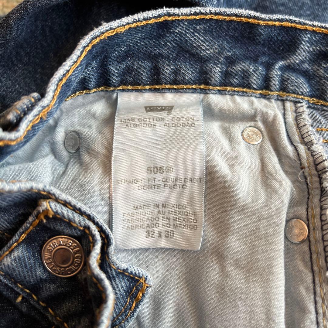リーバイス 濃紺 505(W32 L30)メキシコ製 ボタン裏4002 - メルカリ