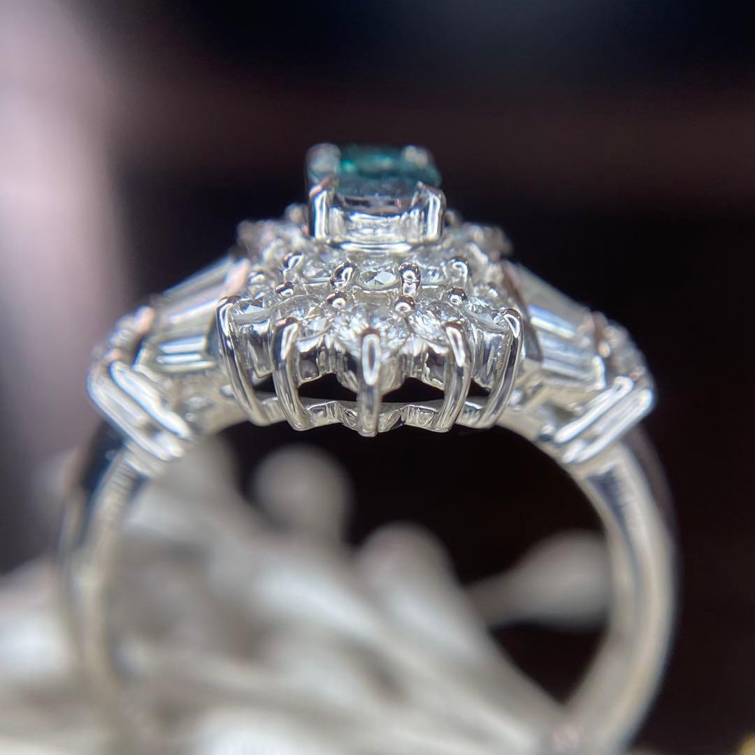 天然非加熱アレキサンドライト ダイヤモンド 計1.06ct PT900 - メルカリ