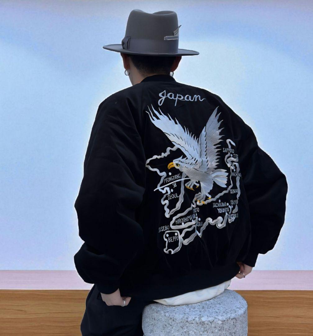 A.R.P. Japan Made 別珍 スカジャン スーベニアジャケット - メルカリ