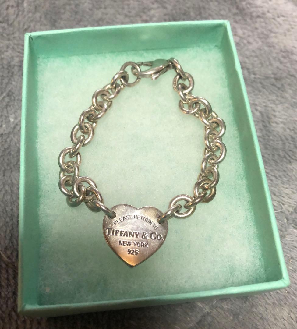 ティファニー　925ブレスレット ティファニー フォージ リンクブレスレット ミディアム チェーン ユニ