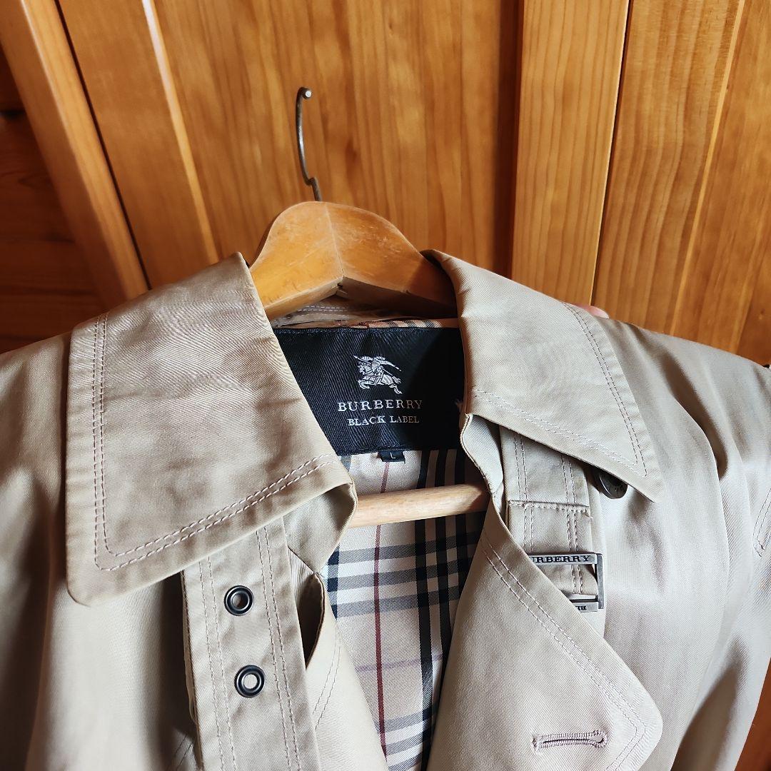 BURBERRY BLACK LABEL トレンチコート ベージュ系 L - メルカリ