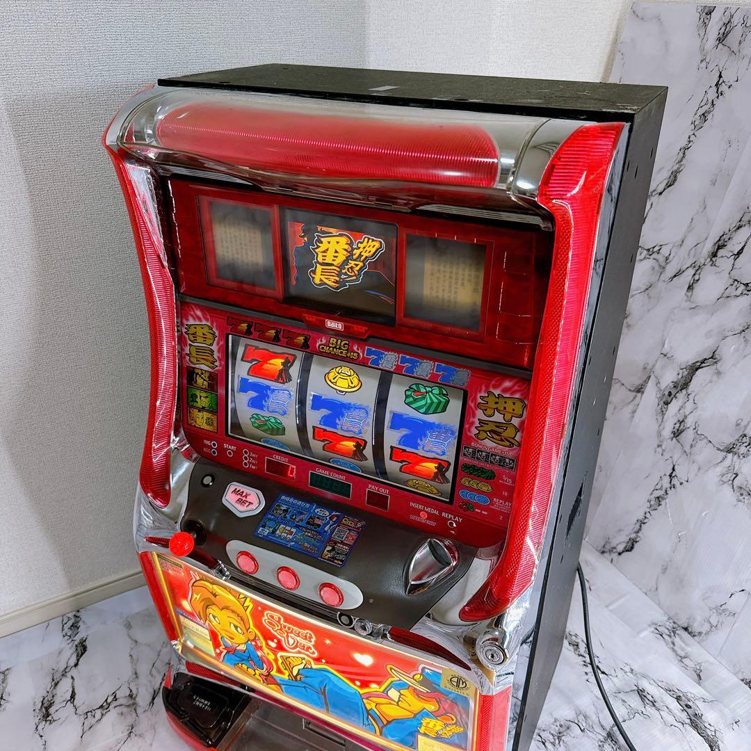 パチスロ実機 大都技研 押忍！番長 初代 4号機 スロット 家庭用電源