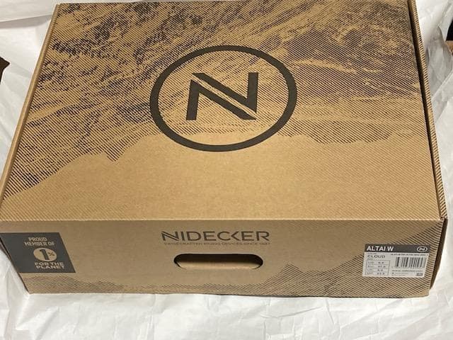 値下げ 定価￥52,800 ナイデッカー ALTAI W Cloud 23cm - メルカリ