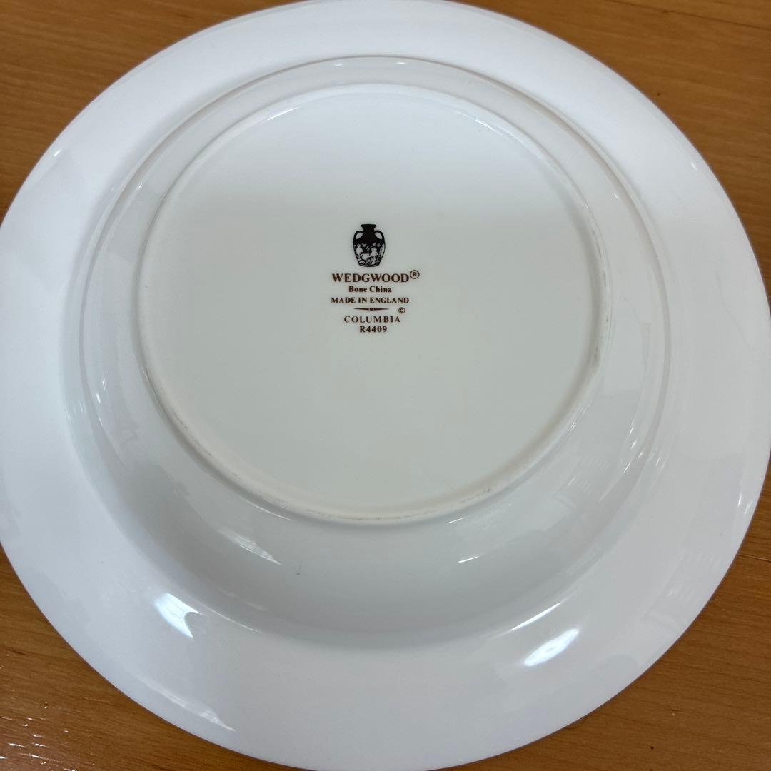 ウェッジウッド コロンビアセージグリーン スープ皿 黒壷 6枚まとめ