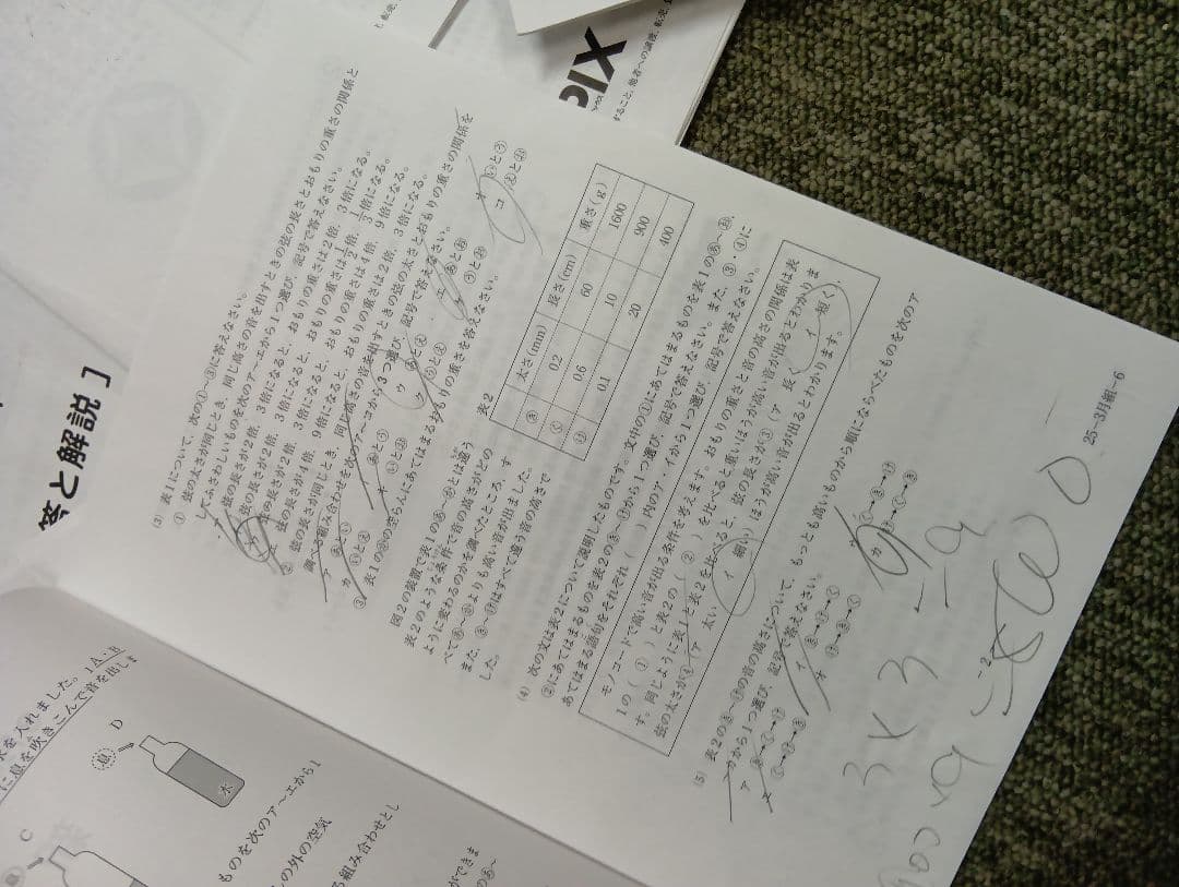 サピックス 6年マンスリーテスト13回/組分/確認/復習/合格 2025年度