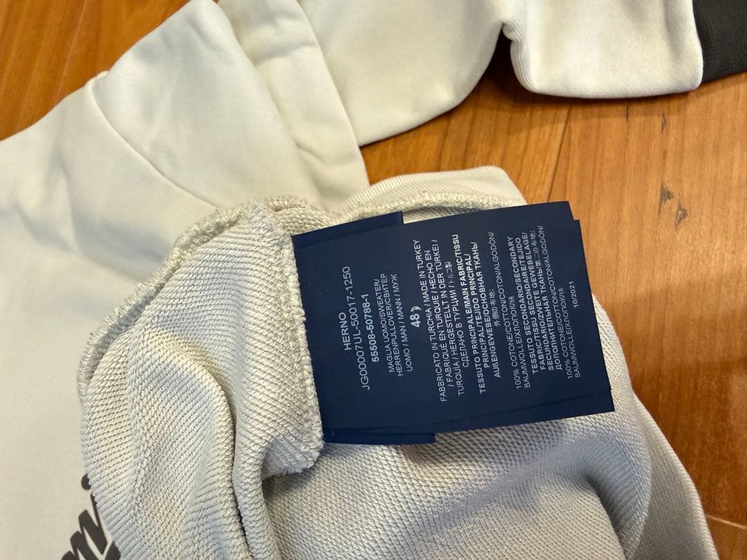 HERNO Laminar スウェット サイズ48 - メルカリ