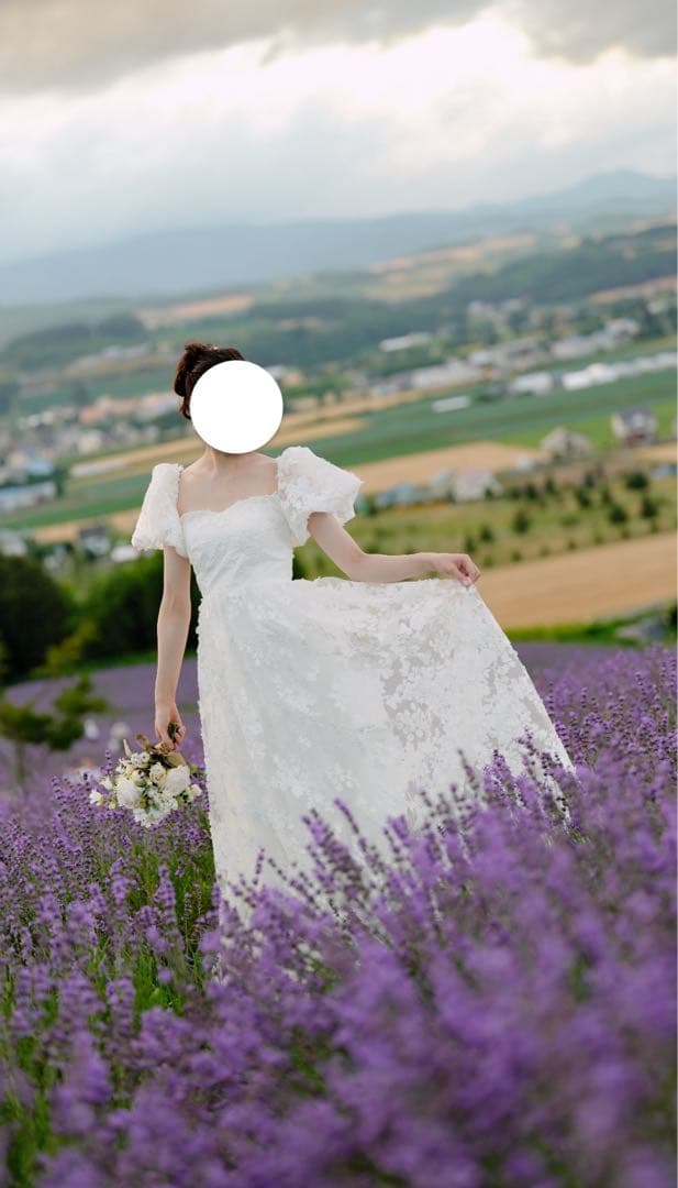 ドレスプロダクション2way 総レース パフスリーブドレス（W295